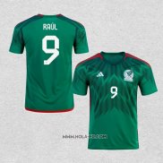 Camiseta Primera Mexico Jugador Raul 2022