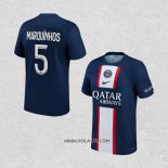 Camiseta Primera Paris Saint-Germain Jugador Marquinhos 2022-2023