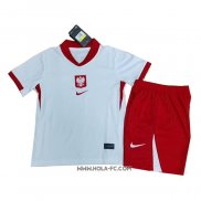 Camiseta Primera Polonia 2024 Nino