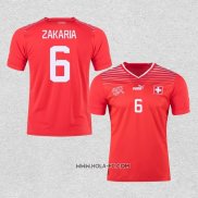Camiseta Primera Suiza Jugador Zakaria 2022