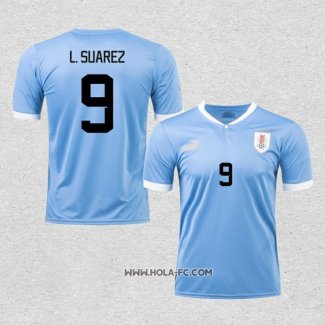 Camiseta Primera Uruguay Jugador L.Suarez 2022