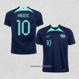 Camiseta Segunda Australia Jugador Hrustic 2022