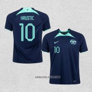 Camiseta Segunda Australia Jugador Hrustic 2022