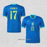 Camiseta Segunda Brasil Jugador Bruno G. 2024