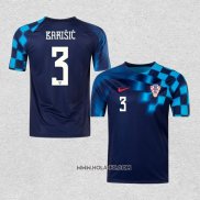 Camiseta Segunda Croacia Jugador Barisic 2022