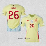 Camiseta Segunda Espana Jugador Pedri 2024