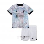 Camiseta Segunda Liverpool 2022-2023 Nino