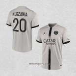 Camiseta Segunda Paris Saint-Germain Jugador Kurzawa 2022-2023