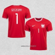 Camiseta Segunda Polonia Jugador Szczesny 2022