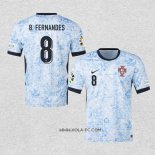 Camiseta Segunda Portugal Jugador B.Fernandes 2024