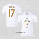 Camiseta Segunda Serbia Jugador Kostic 2022