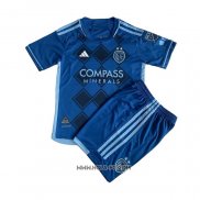 Camiseta Segunda Sporting Kansas City 2024-2025 Nino