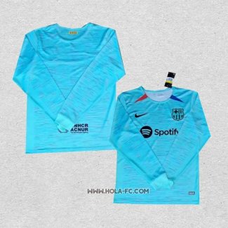 Camiseta Tercera Barcelona 2023-2024 Manga Larga