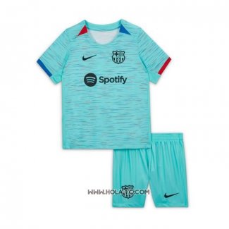 Camiseta Tercera Barcelona 2023-2024 Nino