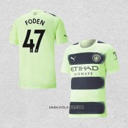 Camiseta Tercera Manchester City Jugador Foden 2022-2023