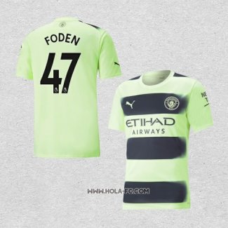 Camiseta Tercera Manchester City Jugador Foden 2022-2023