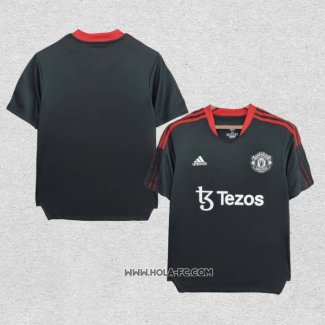 Camiseta de Entrenamiento Manchester United 2022 Negro