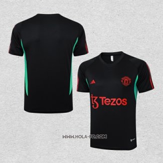 Camiseta de Entrenamiento Manchester United 2023-2024 Negro