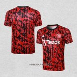 Camiseta de Entrenamiento Manchester United 2023-2024 Rojo