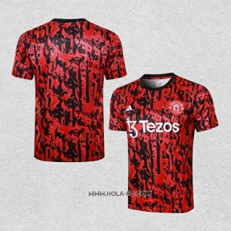 Camiseta de Entrenamiento Manchester United 2023-2024 Rojo