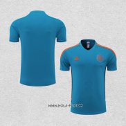 Camiseta de Entrenamiento Manchester United 2022-2023 Azul