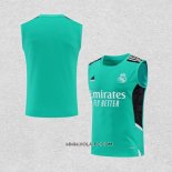 Camiseta de Entrenamiento Real Madrid 2022-2023 Sin Mangas Verde