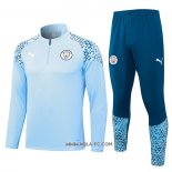 Chandal de Sudadera del Manchester City 2023-2024 Azul