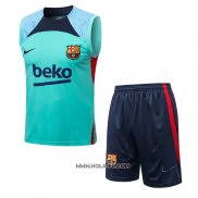 Chandal del Barcelona 2022-2023 Sin Mangas Verde