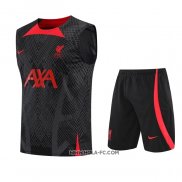 Chandal del Liverpool 2022-2023 Sin Mangas Negro