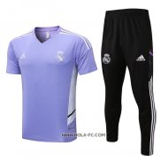 Chandal del Real Madrid 2022-2023 Manga Corta Purpura