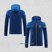 Chaqueta con Capucha del Olympique Marsella 2023-2024 Azul