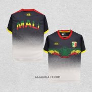 Tailandia Camiseta Mali 2022 Negro y Blanco