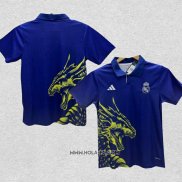 Tailandia Camiseta Real Madrid Dragon 2024-2025 Azul