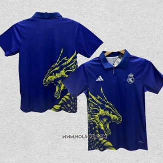 Tailandia Camiseta Real Madrid Dragon 2024-2025 Azul